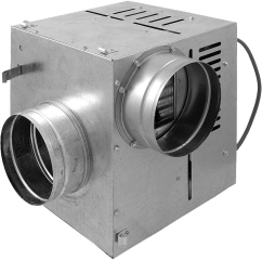 Ventilátor teplovzdušný AN3, 362x326x318mm, príruba d150mm