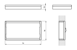 Ramcek_zapustny_k_ventilacnej_mriezke_STYLE_190x170mm_biela